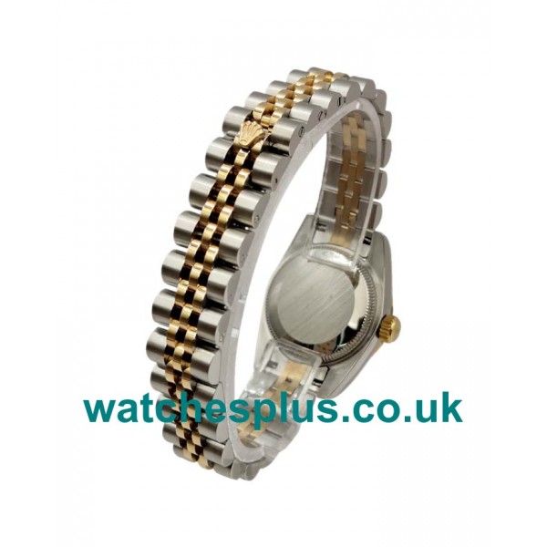 UK Swiss Made Rolex Lady-Datejust 179173 Replica Watches With Blue Dials Online