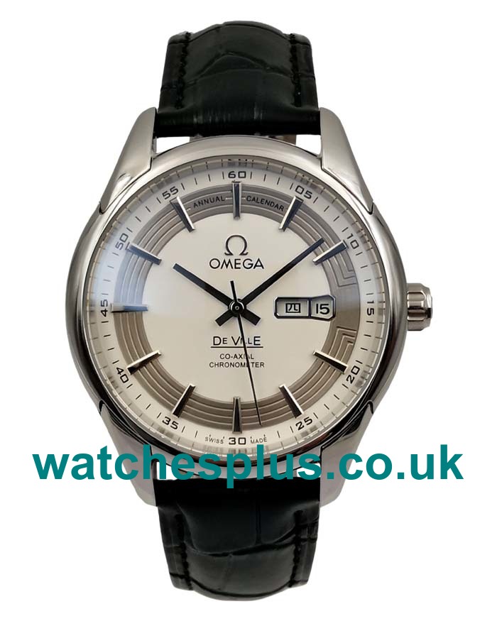 UK AAA Quality Omega De Ville 431.33.41.22.02.001 Fake Watches With White Dials Online