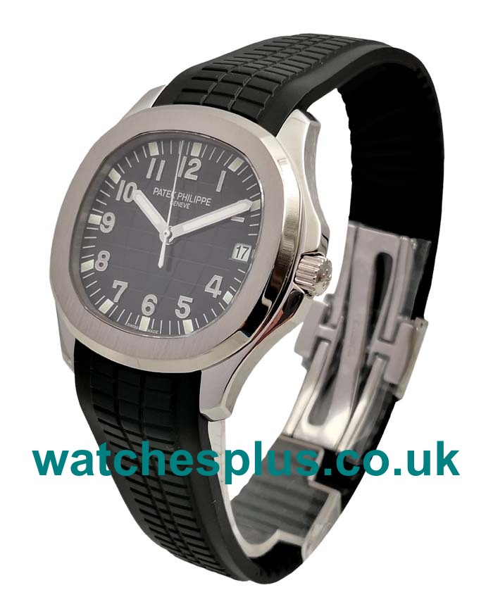 UK Patek Philippe Aquanaut 5167A Watches With Black Dials For Men
