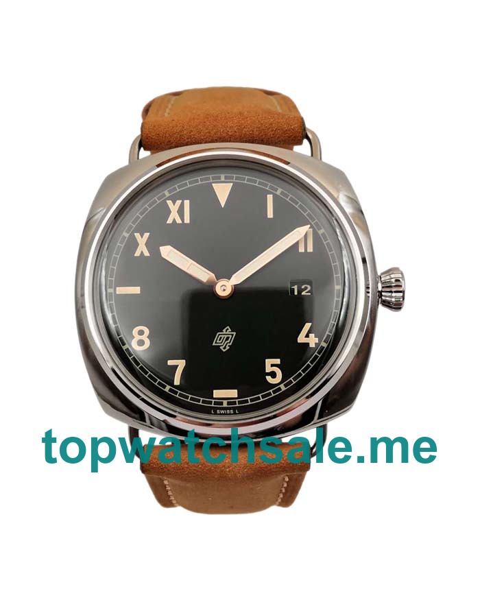 UK Swiss Panerai Radiomir PAM00424 Replica With Black Dials And Steel Cases For Men