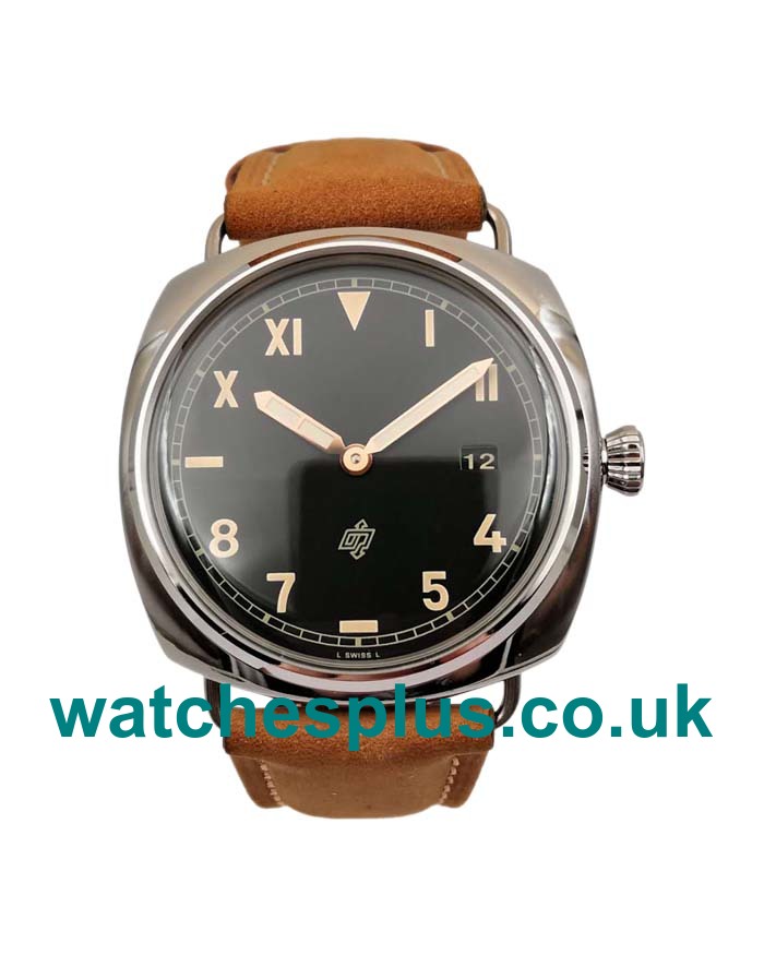 UK Swiss Panerai Radiomir PAM00424 Replica With Black Dials And Steel Cases For Men