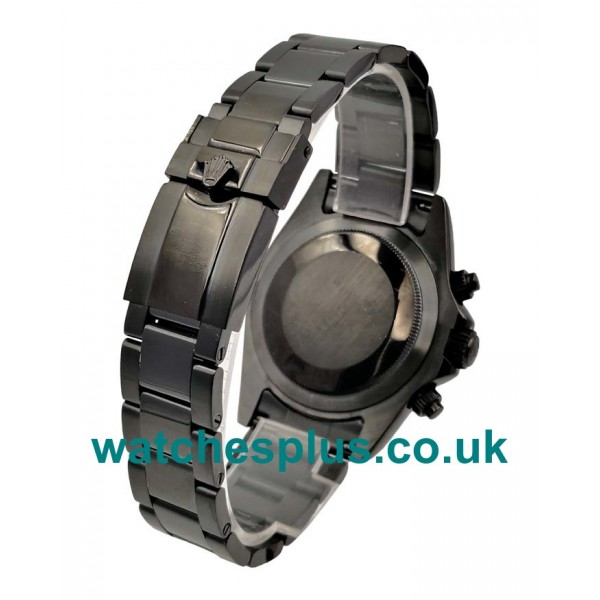 40 MM Best 1:1 Rolex Daytona 116519 Replica Watches With Black Dials For Sale