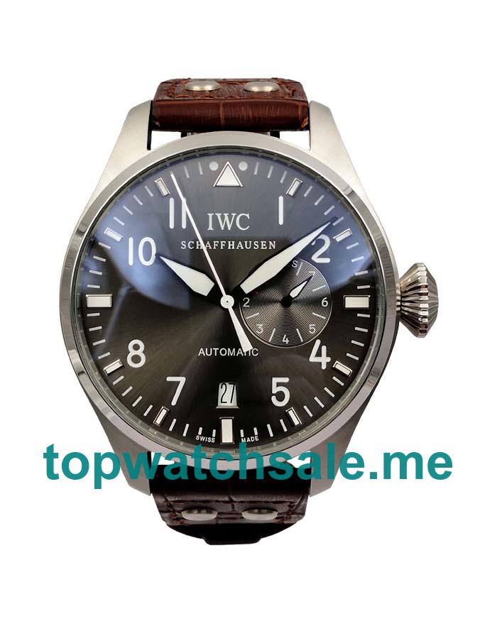 UK Best Quality Replica IWC Pilots IW500201 With Gray Dials And Steel Cases For Men