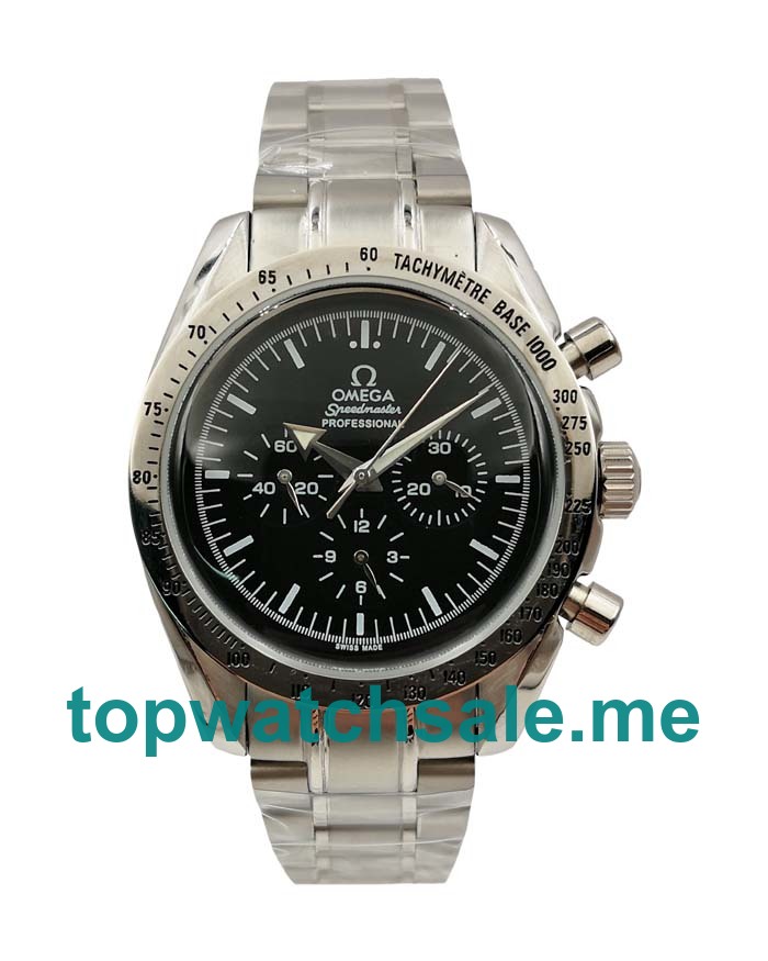 Swiss UK 42 MM Replica Omega Speedmaster Moonwatch 3594.50.00 With Black Dials For Men