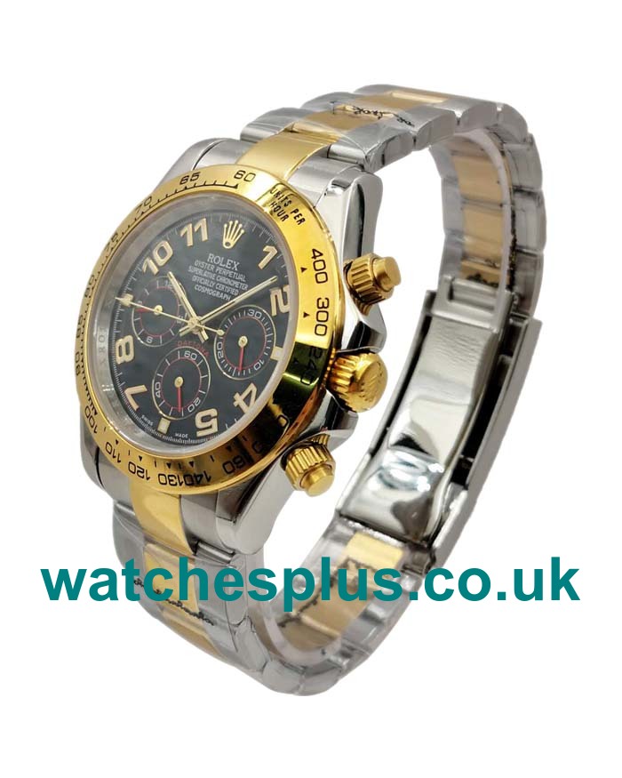 40 MM AAA Quality Rolex Daytona 116503 Replica Watches With Black Dials For Men