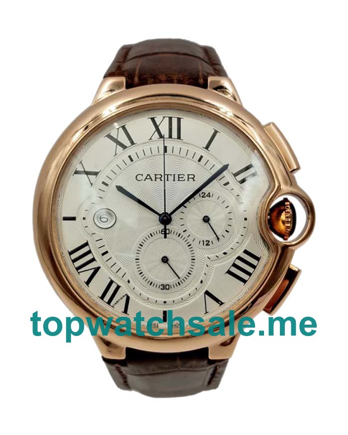 UK Luxury 1:1 Fake Cartier Ballon Bleu W6920009 With Silver Dials And Rose Gold Cases For Sale