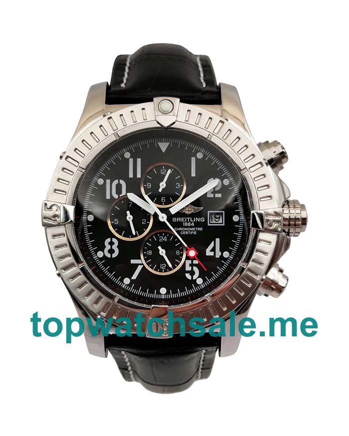 UK Best Quality Replica Breitling Chrono Avenger E13360 With Black Dials Titanium Cases Online