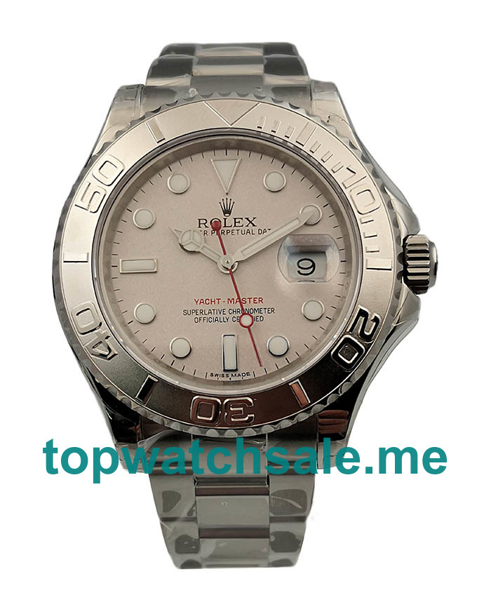 UK Swiss Movement Rolex Yacht-Master 116622 Replica Watches With Silver Dials Online