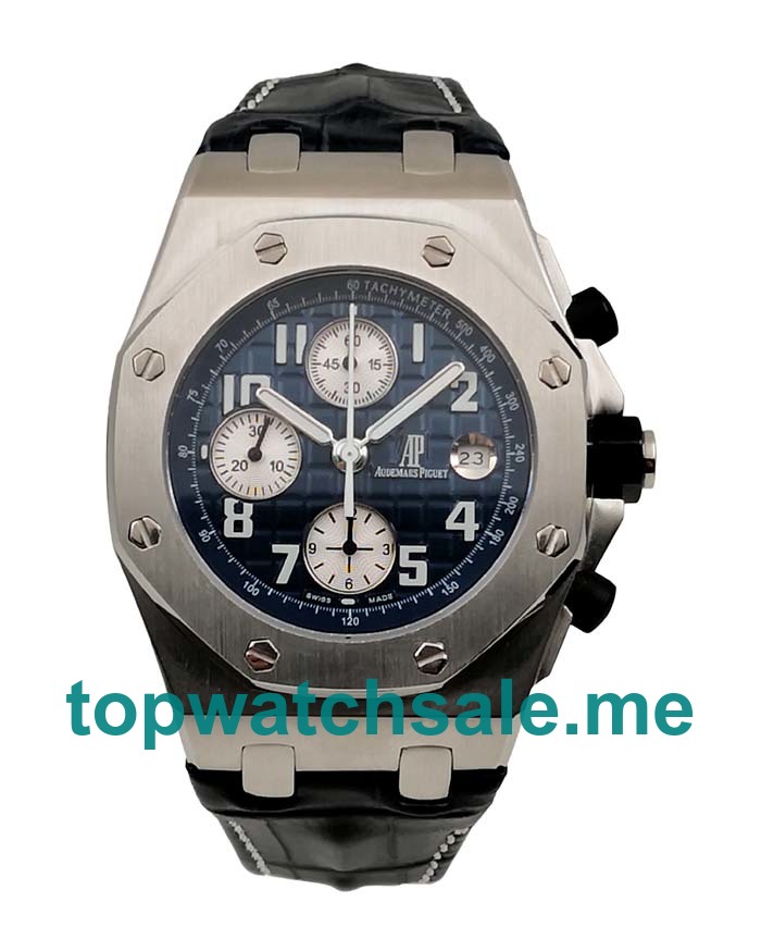 UK AAA Quality Audemars Piguet Royal Oak Offshore 26170ST Fake Watches With Blue Dials For Men