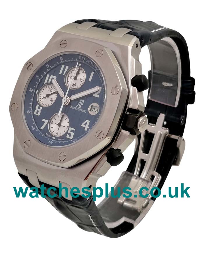 UK AAA Quality Audemars Piguet Royal Oak Offshore 26170ST Fake Watches With Blue Dials For Men