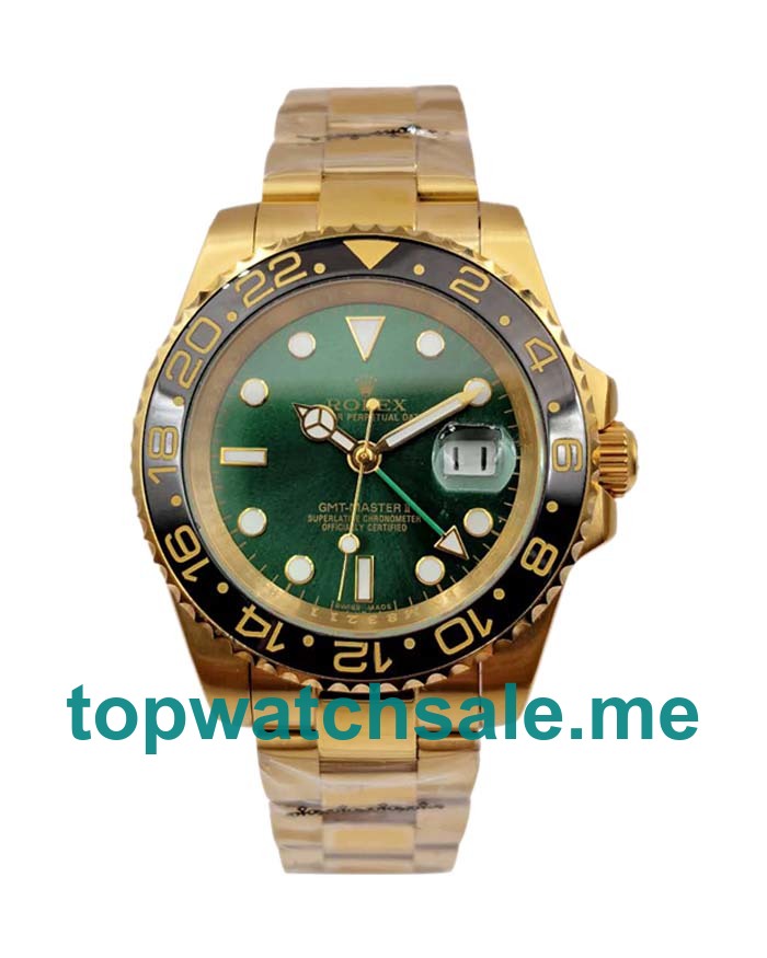 UK High Quality Rolex GMT-Master II 116718 LN Replica Watches With Black Dials Online