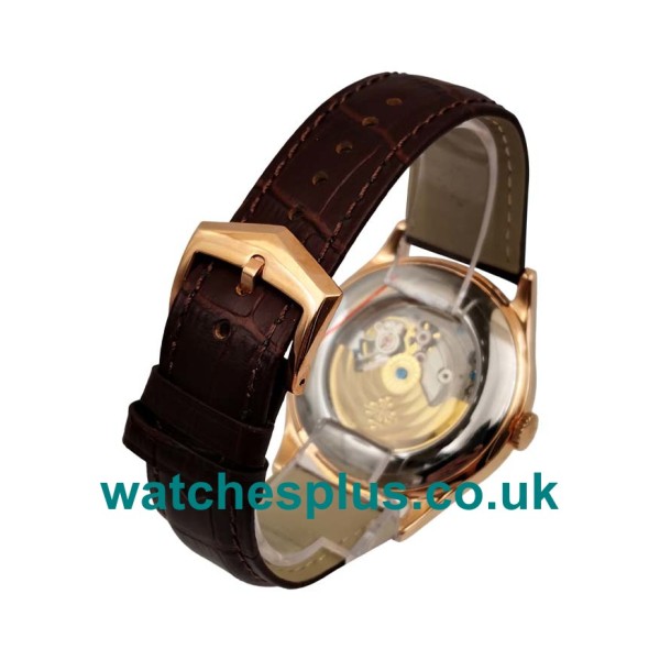 UK 1:1 Patek Philippe Calatrava 5123R-001 Replica Watches With White Dials