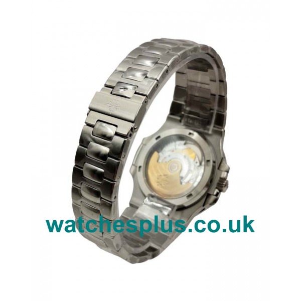 UK Swiss Made Replica Patek Philippe Nautilus 5713/1G-01 - 40 MM Watches With Blue Cases For Sale