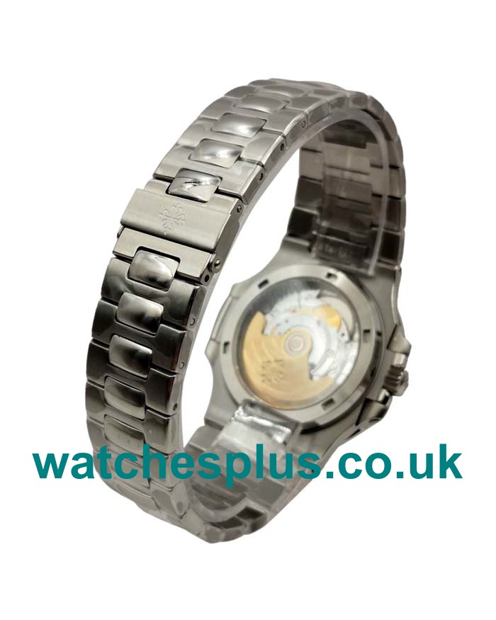 UK Swiss Made Replica Patek Philippe Nautilus 5713/1G-01 - 40 MM Watches With Blue Cases For Sale
