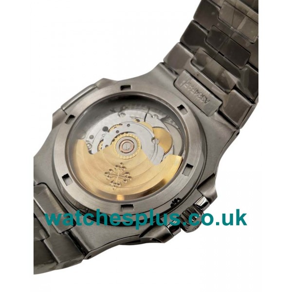 UK Swiss Made Replica Patek Philippe Nautilus 5713/1G-01 - 40 MM Watches With Blue Cases For Sale