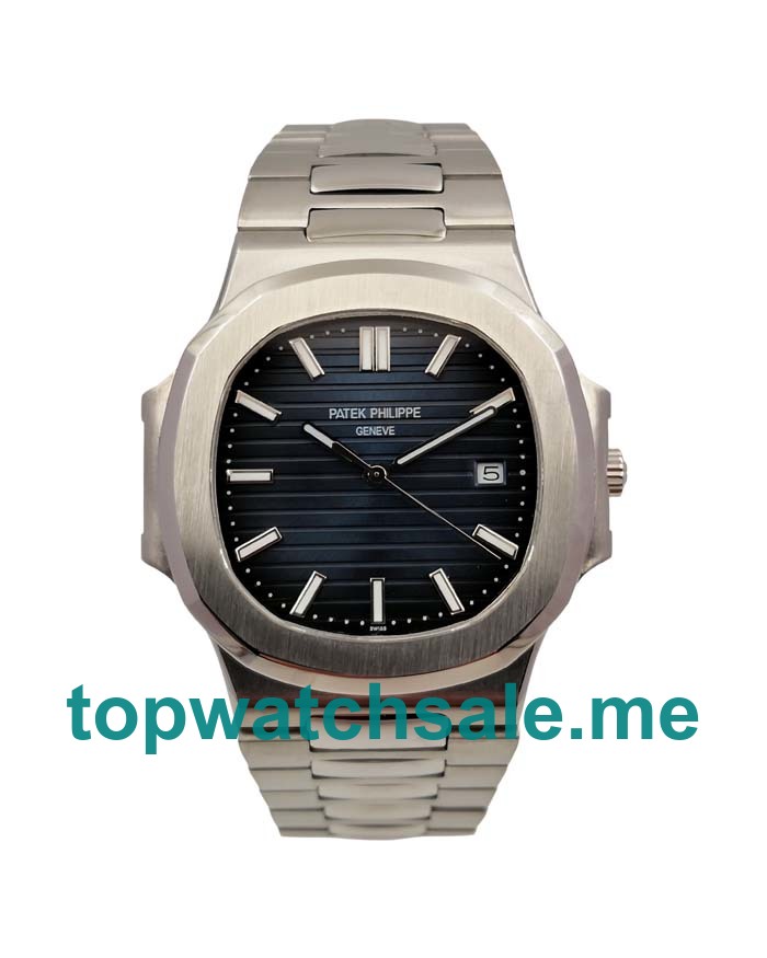 UK Cheap 1:1 Fake Patek Philippe Nautilus 5711/1A Watches With Blue Dials For Sale