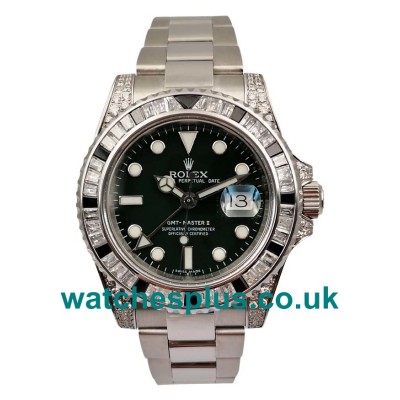 UK Best Quality Replica Rolex GMT-Master II 116710LN With Black Dials For Sale