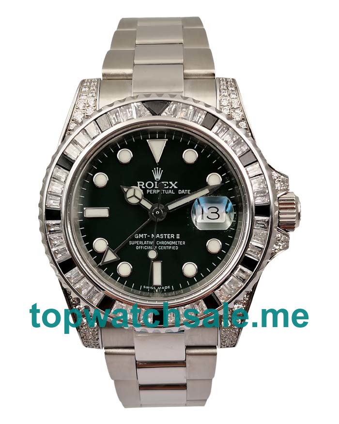 UK Best Quality Replica Rolex GMT-Master II 116710LN With Black Dials For Sale