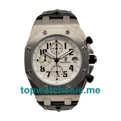UK Cheap Audemars Piguet Royal Oak Offshore 26170ST Replica Watches With White Dials