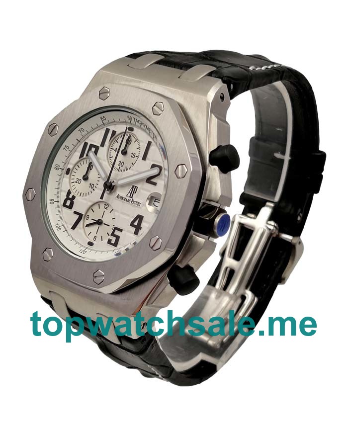 UK Cheap Audemars Piguet Royal Oak Offshore 26170ST Replica Watches With White Dials