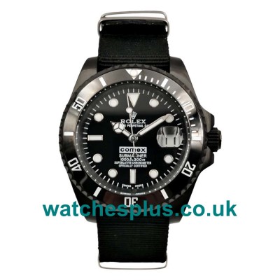 Best Quality 40 MM Rolex Submariner 16610 Fake Watches With Black Dials For Men