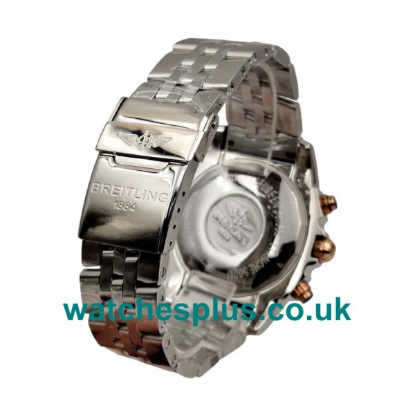 UK Best 1:1 Breitling Chronomat IB0110 Fake Watches With Black Dials Online