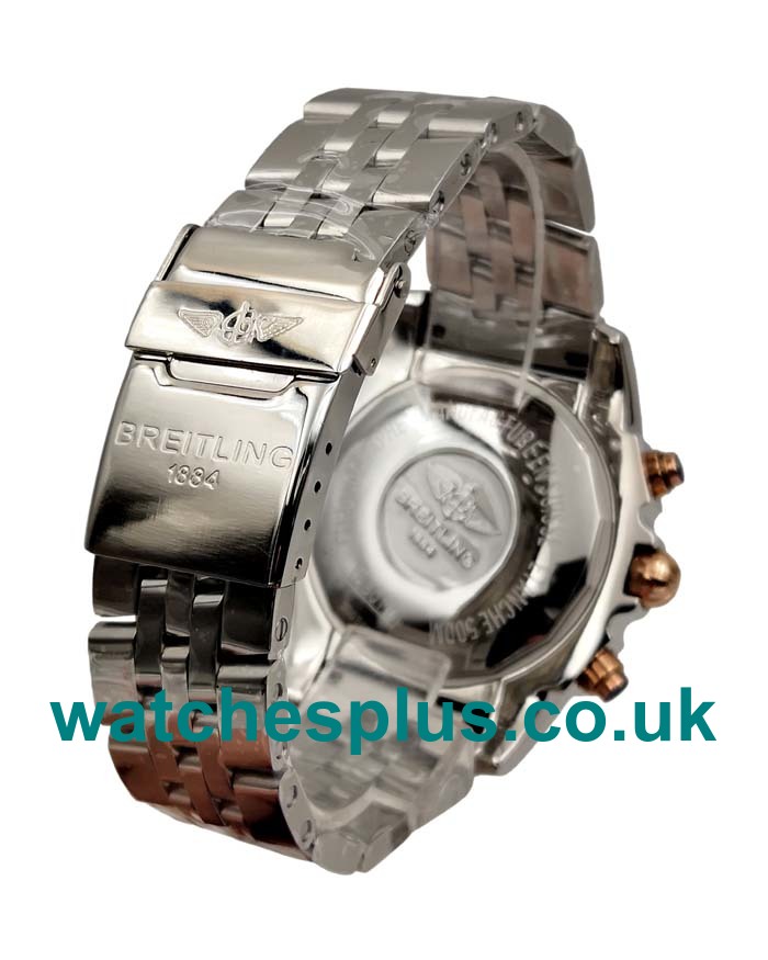 UK Best 1:1 Breitling Chronomat IB0110 Fake Watches With Black Dials Online