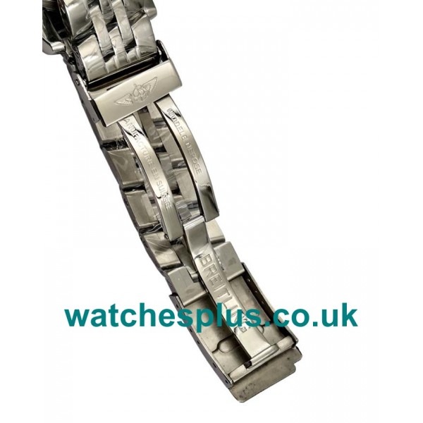 UK Best 1:1 Breitling Chronomat IB0110 Fake Watches With Black Dials Online