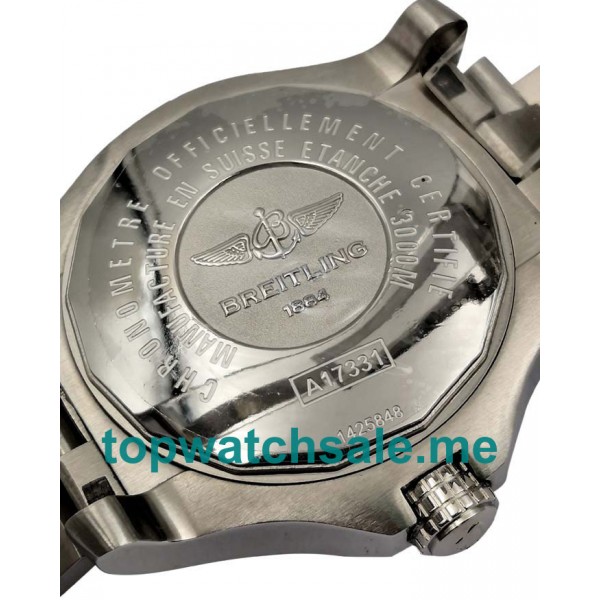UK 1:1 Breitling Avenger Seawolf A17331101I1A1 Fake Watches With Yellow Dials For Men