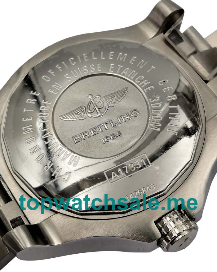 UK 1:1 Breitling Avenger Seawolf A17331101I1A1 Fake Watches With Yellow Dials For Men