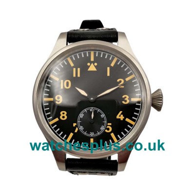 UK Best 1:1 IWC Big Pilots IW510401 Replica Watches With Black Dials For Sale