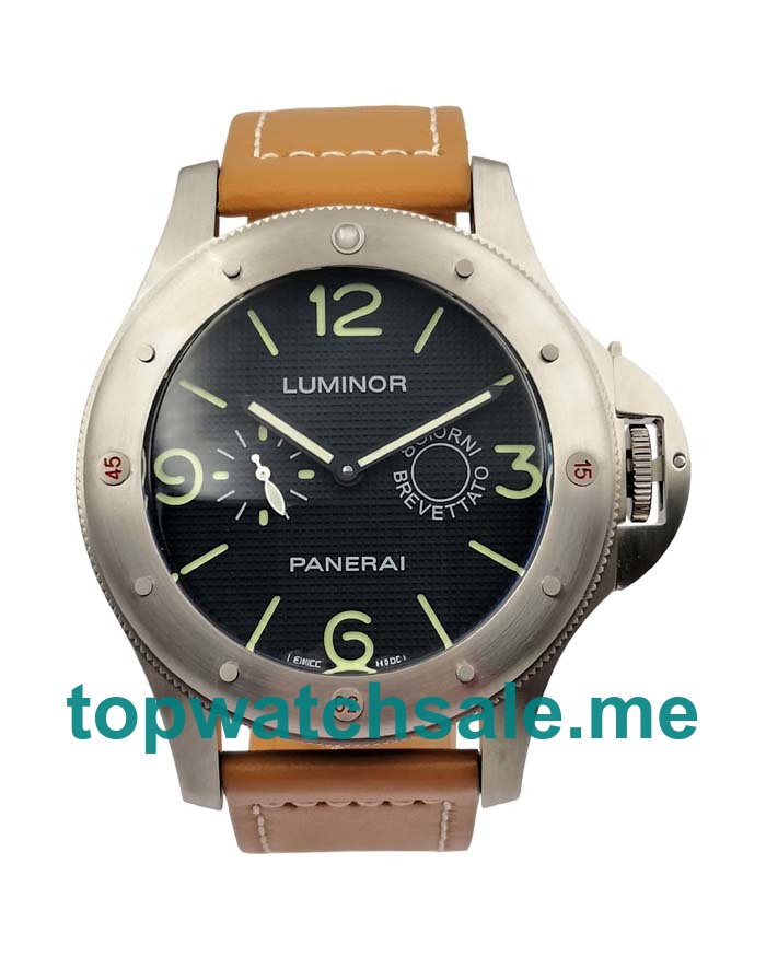 UK Cheap Replica Panerai Luminor Special Edition With Black Dials Steel Cases For Men