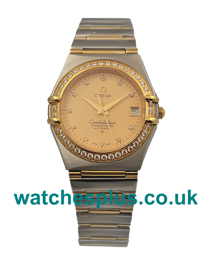 UK Luxury Replica Omega Constellation 1207.15.00 With Champagne Dials For Sale