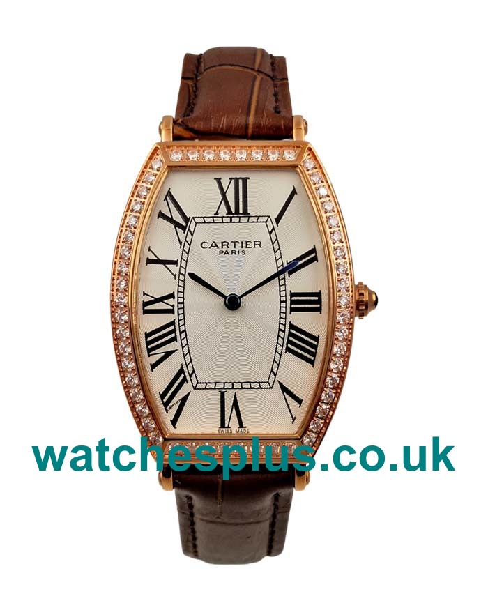 UK Top Quality Cartier Tortue WE400451 Replica Watches With Silver Dials For Women