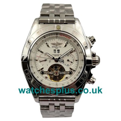 UK Top Swiss Replica Breitling Bentley Mulliner Tourbillon With White Dials And Steel Cases For Men