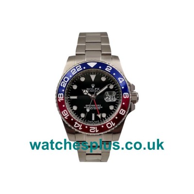 UK Best Quality Rolex GMT-Master II 116719 BLRO Replica Watches With Black Dials For Men