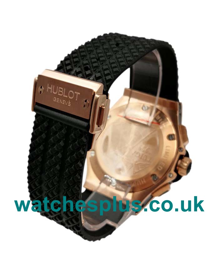 UK 44 MM Quartz Luxury Fake Hublot Big Bang 301.PB.131.RX With Black Dials For Men