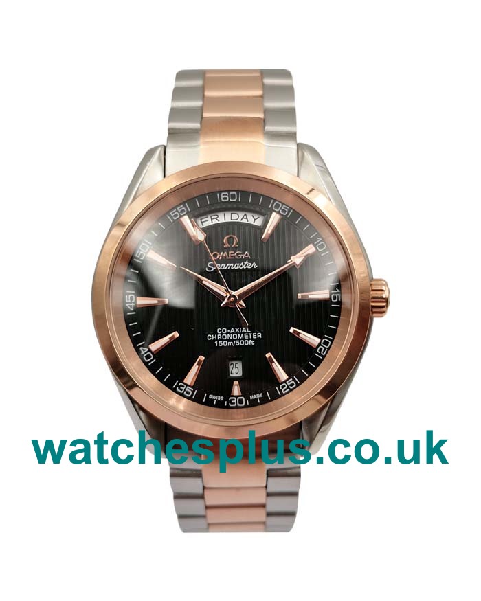 UK Swiss Made Fake Omega Seamaster Aqua Terra 150 M 231.20.42.22.06.001 With Grey Dials For Men