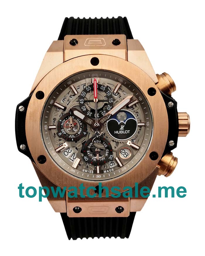 UK AAA Quality Hublot Big Bang 406.OM.0180.RX Replica Watches With Skeleton Dials For Sale