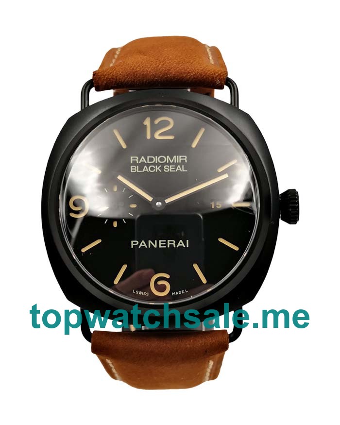 UK Luxury Panerai Radiomir PAM00292 Replica Watches With Black Dials For Sale