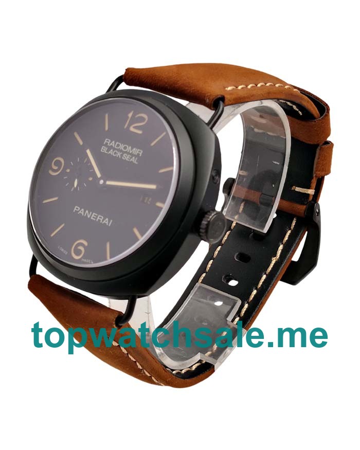UK Luxury Panerai Radiomir PAM00292 Replica Watches With Black Dials For Sale