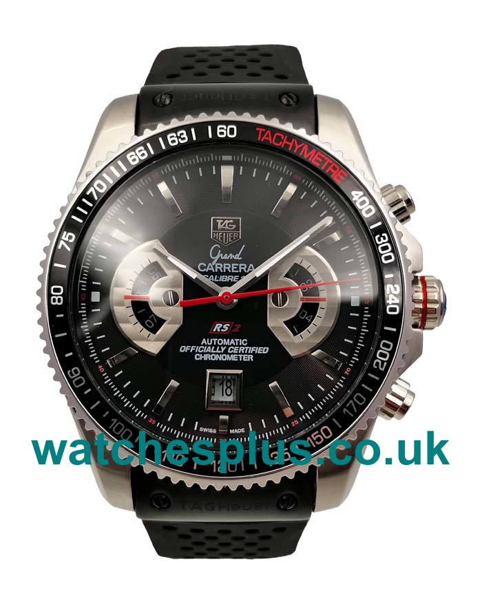 UK Cheap Replica TAG Heuer Grand Carrera CAV511C.FT6016 With Black Dials For Men