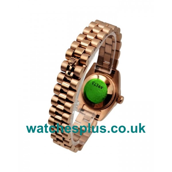 26 MM AAA Quality Rolex Lady-Datejust 179175 Replica Watches With Pink Dials For Sale