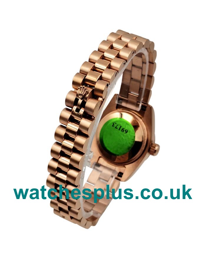 26 MM AAA Quality Rolex Lady-Datejust 179175 Replica Watches With Pink Dials For Sale