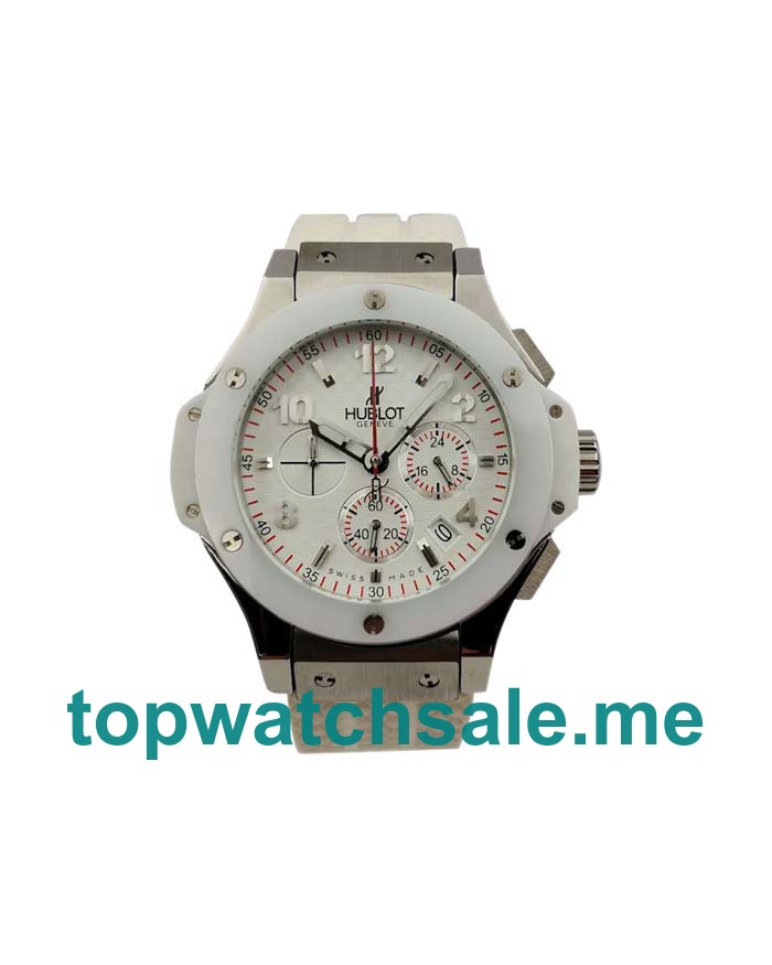 UK High Quality Hublot Big Bang 301.SE.230.RW Replica Watches With White Dials For Men