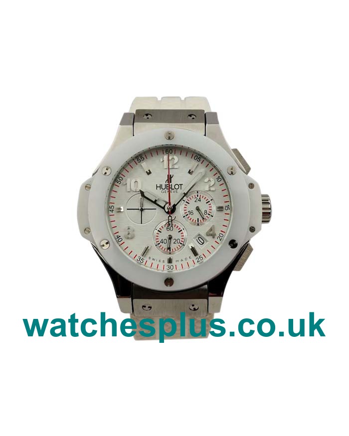 UK High Quality Hublot Big Bang 301.SE.230.RW Replica Watches With White Dials For Men