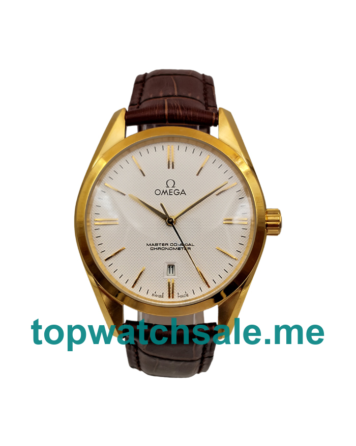 UK Swiss Made Replica Omega De Ville Hour Vision 432.53.40.21.02.001 With White Dials For Sale