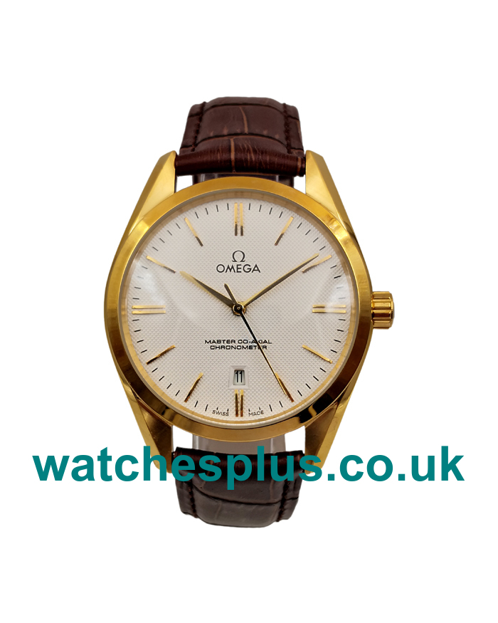 UK Swiss Made Replica Omega De Ville Hour Vision 432.53.40.21.02.001 With White Dials For Sale