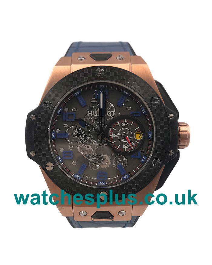 UK Best Online Fake Hublot Big Bang 411.OM.1180.RX With Black Dials Rose Gold Cases