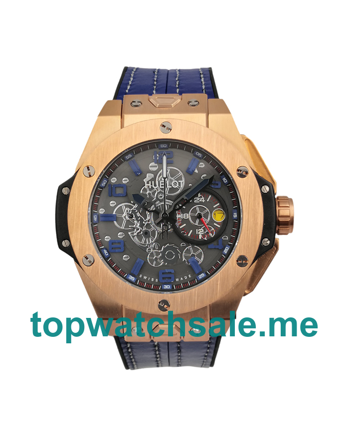 UK Best 48 MM Replica Hublot Big Bang 411.OX.5189.RX With Black Dials Rose Gold Cases